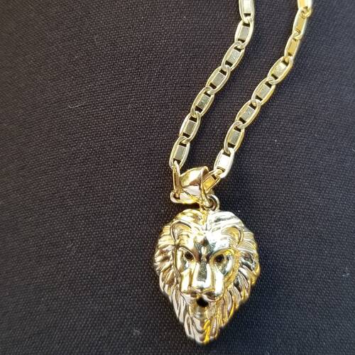 By Golden House - Aslan Başı Valentino Zincir