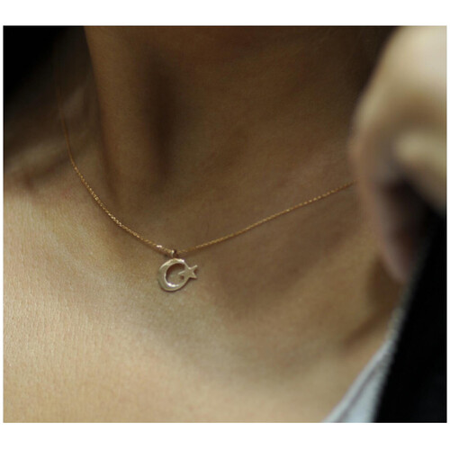 By Golden House - Ay Yıldız Kolye By Golden House - Ay Yıldız Kolye