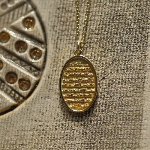 By Golden House - Ayetel Kürsi Oval Kolye (1) By Golden House - Ayetel Kürsi Oval Kolye (1)