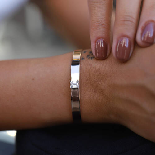 By Golden House - Baget Pırlanta Kemer Bilezik