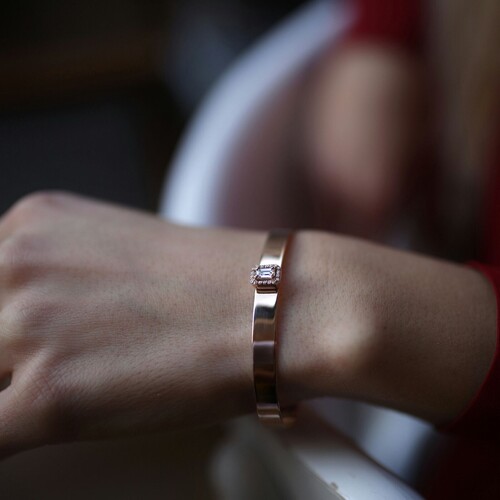 By Golden House - Baget Taşlı Kemer Bilezik (1) By Golden House - Baget Taşlı Kemer Bilezik (1)