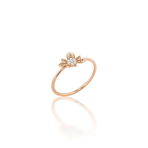 By Golden House - Bal Arısı Yüzük (1)