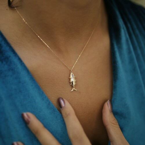 By Golden House - Balık Kolye (1) By Golden House - Balık Kolye (1)