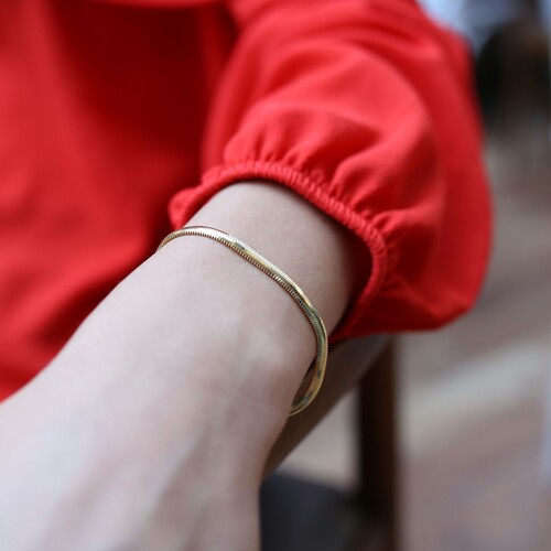 By Golden House - Balık Sırtı Bileklik By Golden House - Balık Sırtı Bileklik