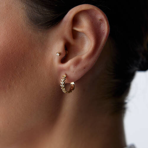 By Golden House - Başak Küpe (1)