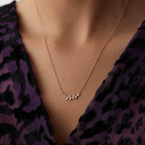 By Golden House - Başak Pırlanta Kolye (1)