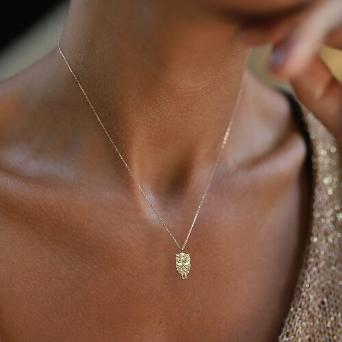 By Golden House - Baykuş Kolye By Golden House - Baykuş Kolye