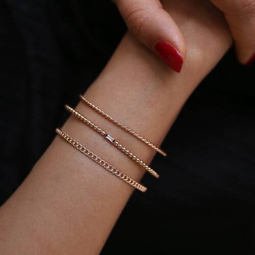 By Golden House - Burgu Bileklik