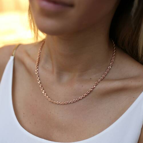 By Golden House - Burgu Zincir Kolye