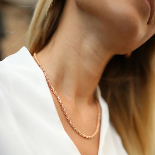 By Golden House - Burgu Zincir Kolye (1)