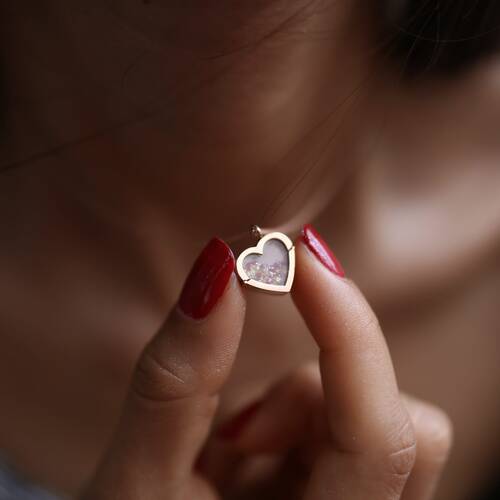 By Golden House - Cam Kalp Kolye