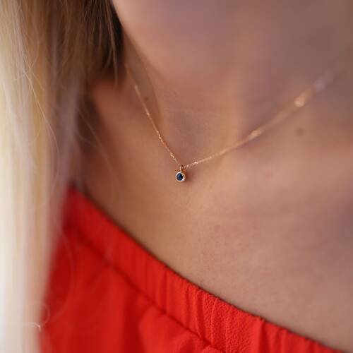 By Golden House - Camgöz Kolye (1)