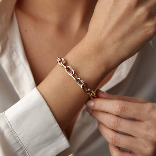 By Golden House - Catena Pırlanta Bileklik