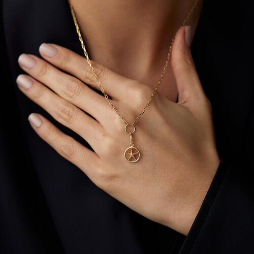 By Golden House - Charm Deniz Yıldızı Kolye (1) By Golden House - Charm Deniz Yıldızı Kolye (1)