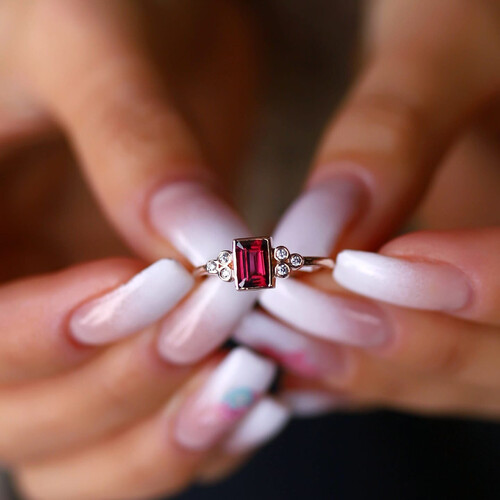 By Golden House - Cherry Pırlanta Yüzük (1) By Golden House - Cherry Pırlanta Yüzük (1)