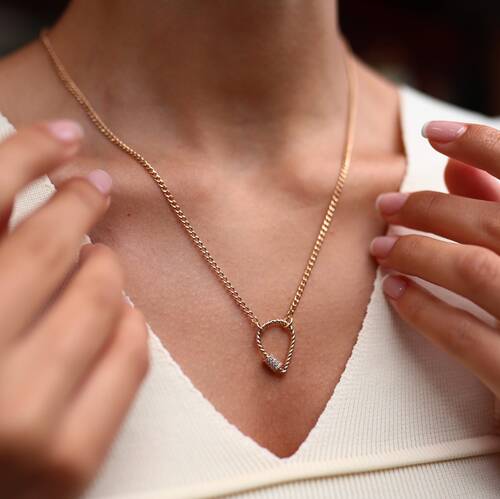 By Golden House - Damla Spin Kolye