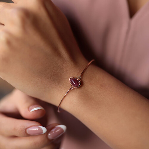 By Golden House - Damla Turmalin Bileklik