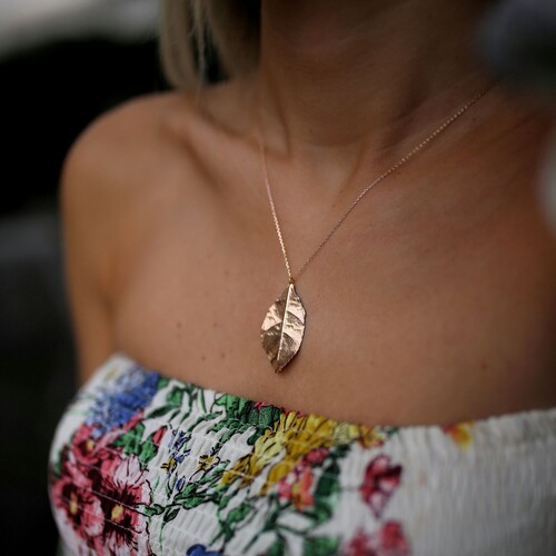 By Golden House - Defne Yaprağı Kolye By Golden House - Defne Yaprağı Kolye