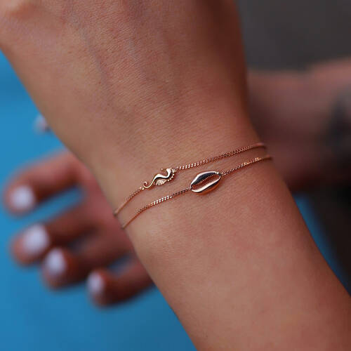 By Golden House - Denizatı İkili Bileklik