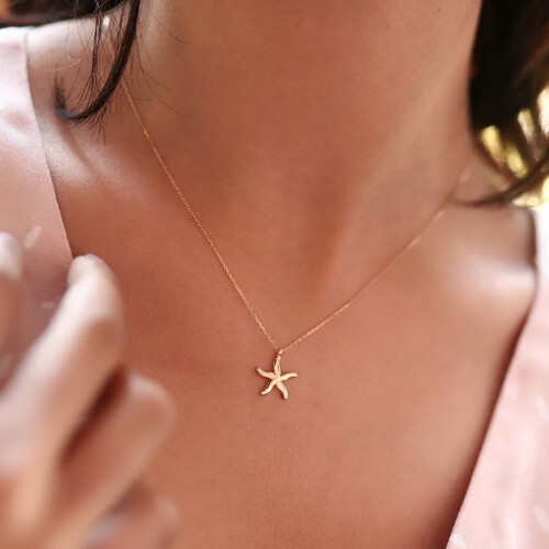 By Golden House - Deniz Yıldızı Kolye By Golden House - Deniz Yıldızı Kolye