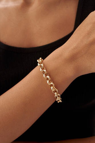 By Golden House - Doç Zincir Bileklik