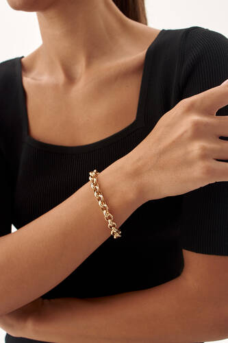 By Golden House - Doç Zincir Bileklik (1)