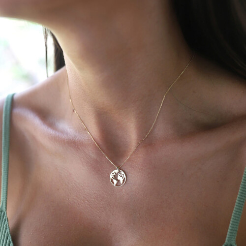 By Golden House - Dünya Kolye (1) By Golden House - Dünya Kolye (1)