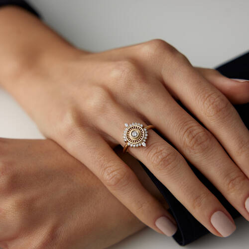 By Golden House - Düşes Pırlanta Yüzük