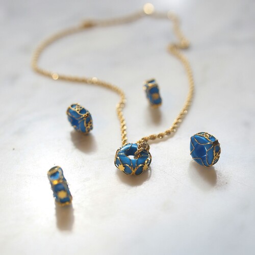 By Golden House - El İşi Çerçeve Nazarlık