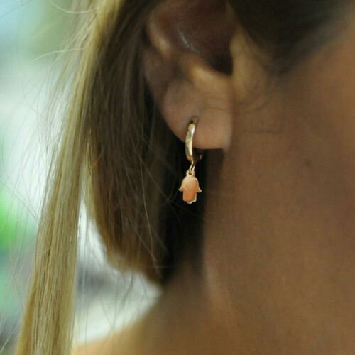 By Golden House - El Sallantılı Küpe