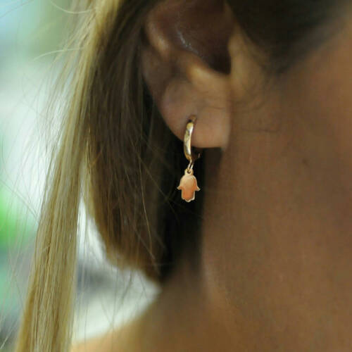 By Golden House - El Sallantılı Küpe