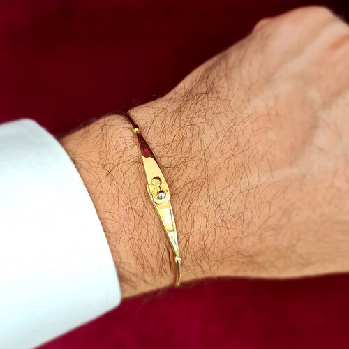 By Golden House - Erkek Kelepçe Bileklik By Golden House - Erkek Kelepçe Bileklik