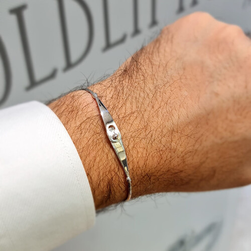 By Golden House - Erkek Kelepçe Bileklik (1) By Golden House - Erkek Kelepçe Bileklik (1)