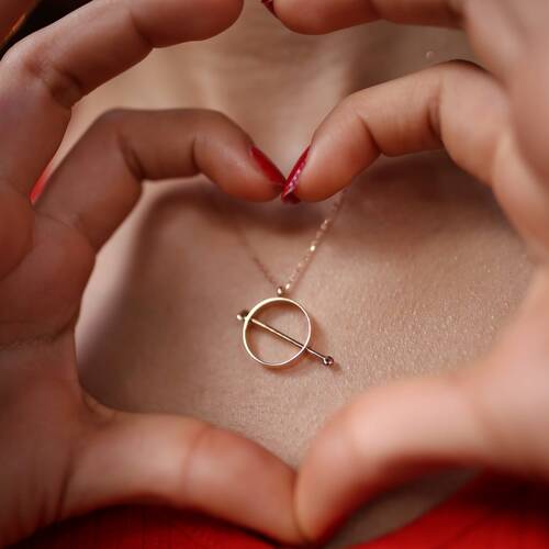 By Golden House - Eros Aşk Kolye