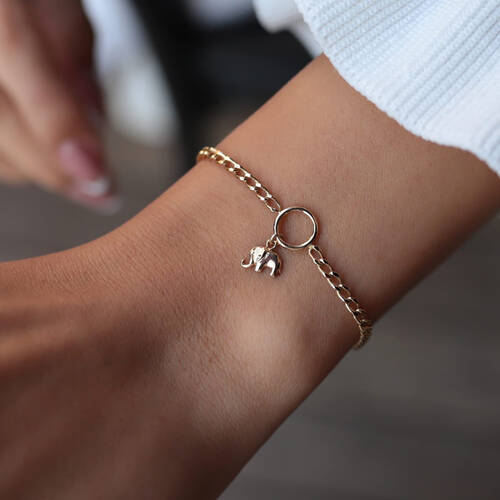 By Golden House - Fil Sallantılı Bileklik