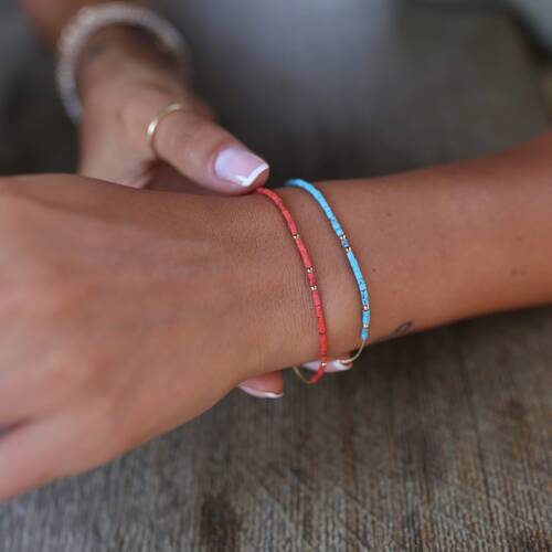 By Golden House - Firuze ve Mercan Bileklik By Golden House - Firuze ve Mercan Bileklik