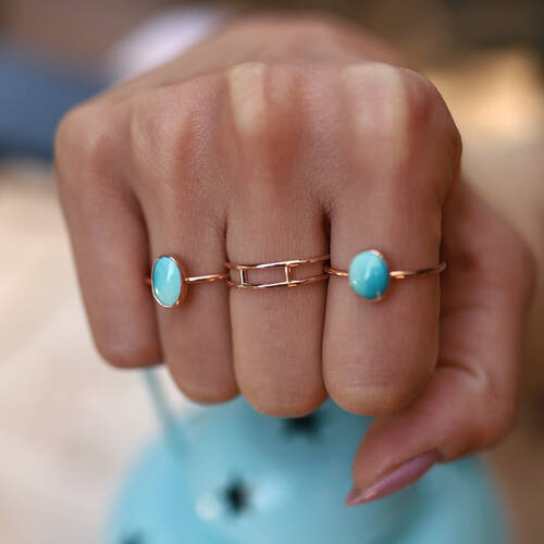 By Golden House - Firuze Yüzük By Golden House - Firuze Yüzük