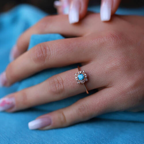 By Golden House - Firuze Yüzük (1)