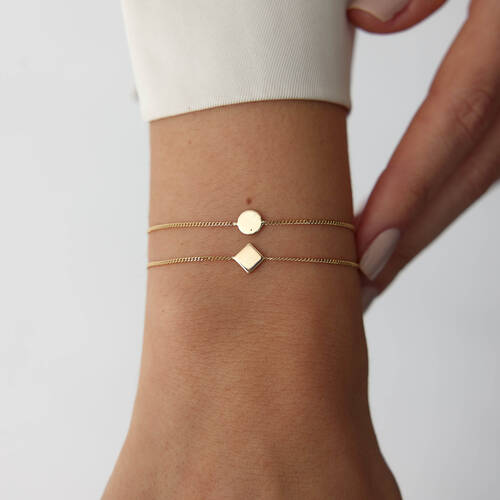 By Golden House - Geometrik Bileklik (1)