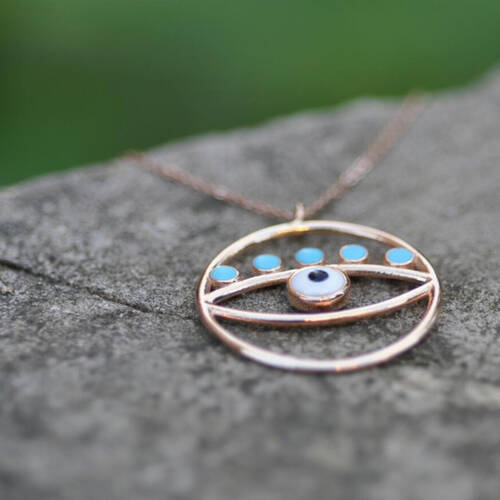 By Golden House - Göz Kolye