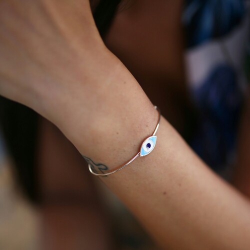 By Golden House - Göz Mine Tel Bilezik By Golden House - Göz Mine Tel Bilezik