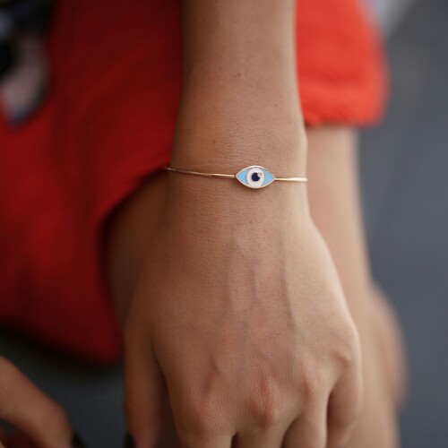 By Golden House - Göz Mine Tel Bilezik (1) By Golden House - Göz Mine Tel Bilezik (1)