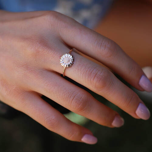 By Golden House - Günebakan Yüzük