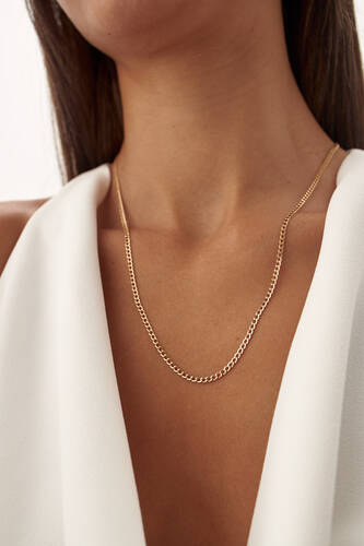 By Golden House - Gurmet Künye Zincir Kolye (1)