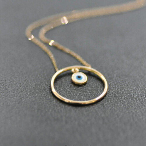 By Golden House - Halka Mine Göz Kolye (1) By Golden House - Halka Mine Göz Kolye (1)