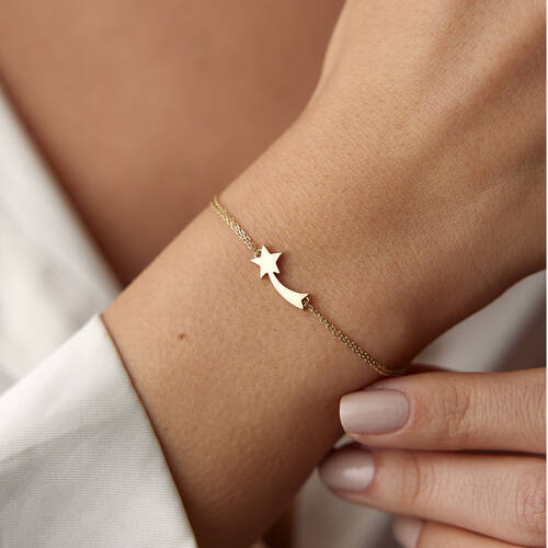 By Golden House - Halley Kuyruklu Yıldız Bileklik