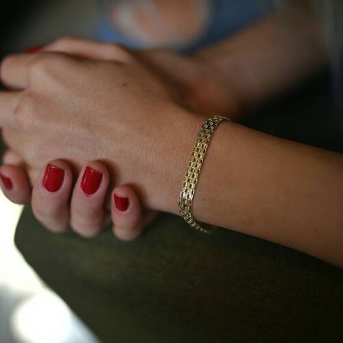 By Golden House - Hasır Bileklik