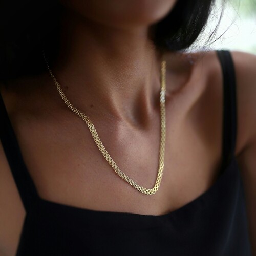 By Golden House - Hasır Kolye By Golden House - Hasır Kolye