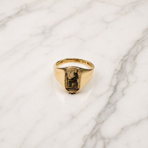 By Golden House - Hathor Yüzük