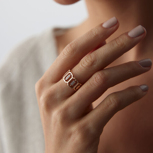 By Golden House - Hera Pırlanta Yüzük (1)